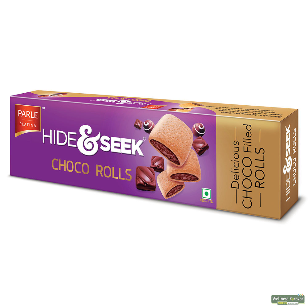 Buy Parle Hide And Seek Biscuits Choco Roll 1g Online Wellness Forever