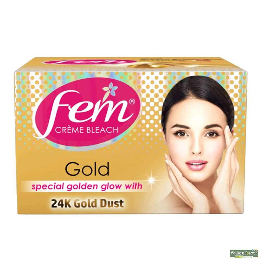 fem creme bleach gold 24g